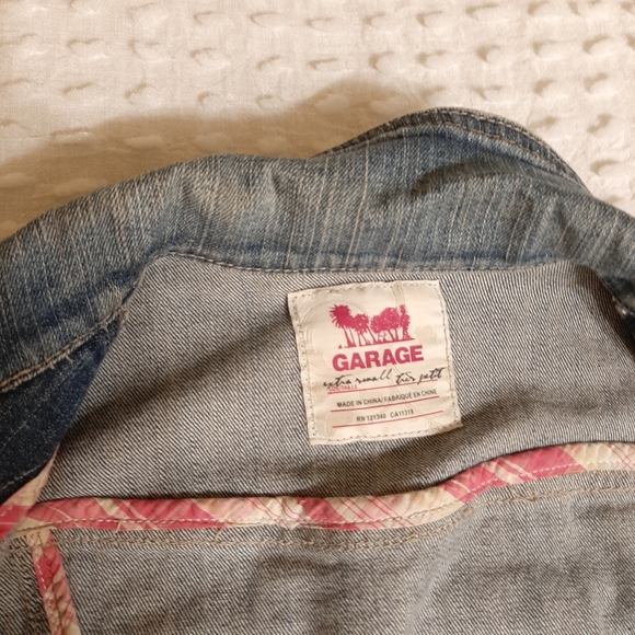 Garage Women Size Extra Small Jean Jacket - Picture 4 of 6